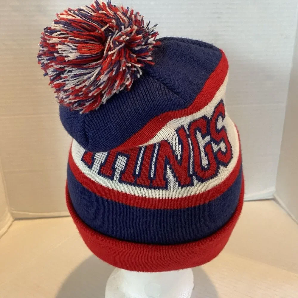 Netflix Loungefly Stranger Things Blue Knit Beanie Hat Pom-pom OSFM EUC